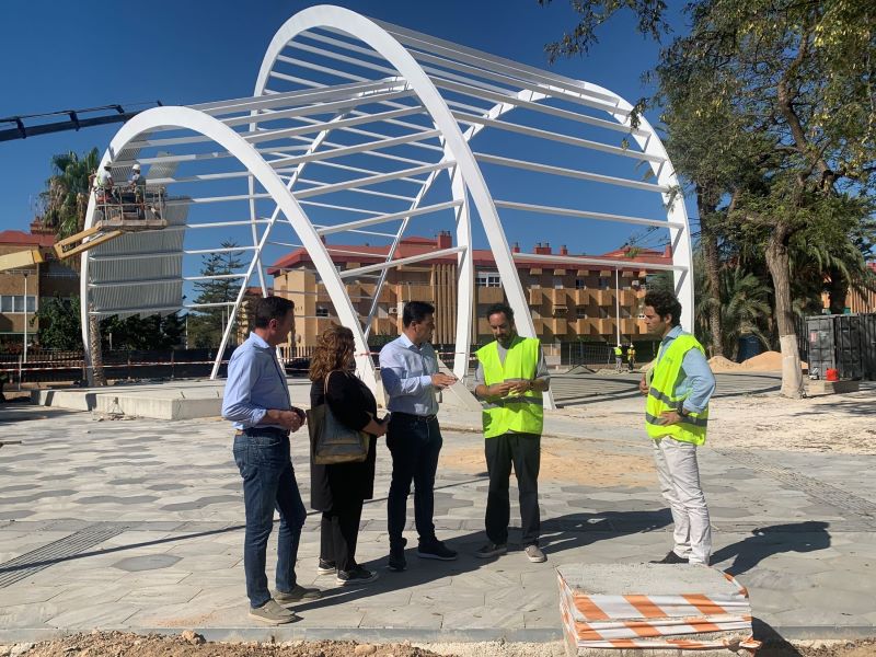 El nuevo parque Príncipe de Asturias, de Santiago de la Ribera, abrirá sus puertas en noviembre